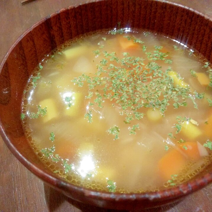 たっぷり野菜スープ